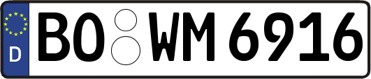 BO-WM6916