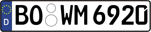 BO-WM6920