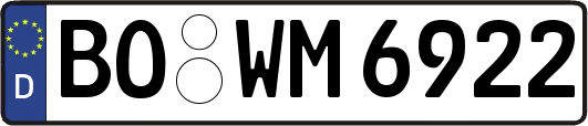 BO-WM6922