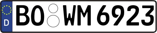 BO-WM6923