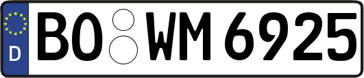 BO-WM6925