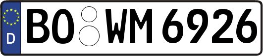 BO-WM6926