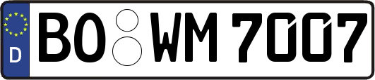 BO-WM7007