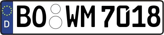 BO-WM7018