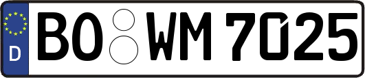 BO-WM7025