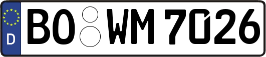 BO-WM7026