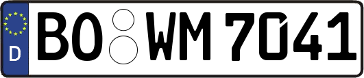 BO-WM7041