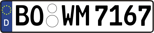 BO-WM7167