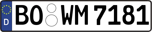 BO-WM7181