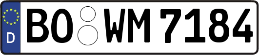BO-WM7184