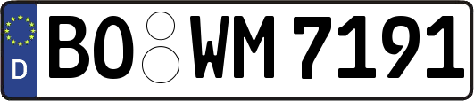 BO-WM7191