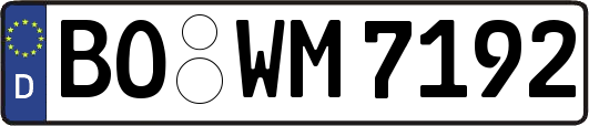 BO-WM7192