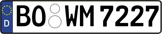 BO-WM7227
