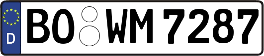 BO-WM7287