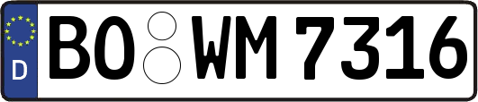 BO-WM7316