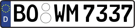 BO-WM7337