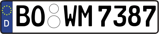 BO-WM7387