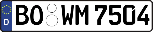 BO-WM7504