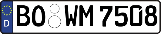 BO-WM7508
