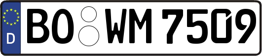 BO-WM7509