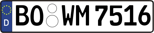 BO-WM7516