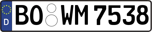 BO-WM7538