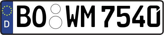 BO-WM7540
