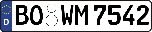 BO-WM7542