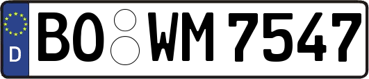 BO-WM7547