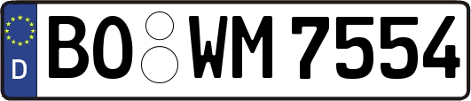 BO-WM7554