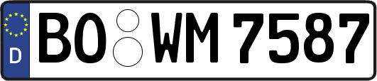 BO-WM7587