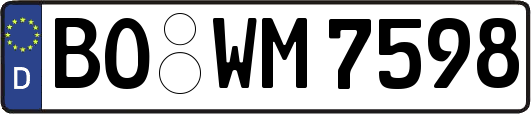 BO-WM7598