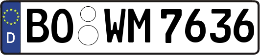 BO-WM7636