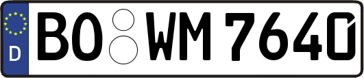 BO-WM7640