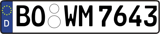 BO-WM7643