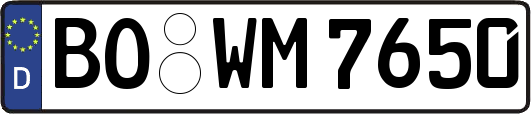 BO-WM7650