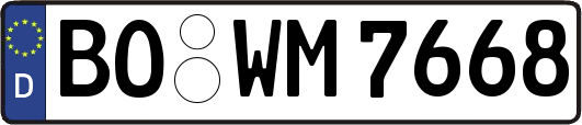 BO-WM7668