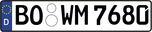 BO-WM7680