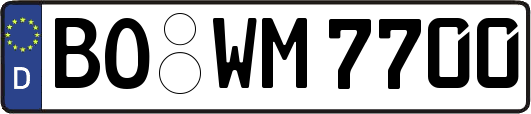 BO-WM7700