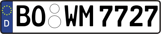 BO-WM7727