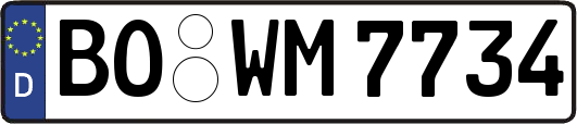 BO-WM7734