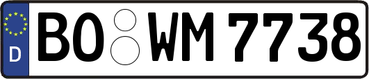 BO-WM7738