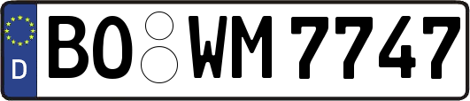 BO-WM7747