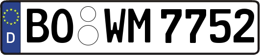 BO-WM7752
