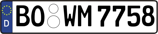 BO-WM7758