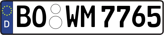 BO-WM7765
