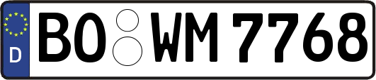 BO-WM7768