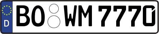 BO-WM7770