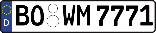 BO-WM7771