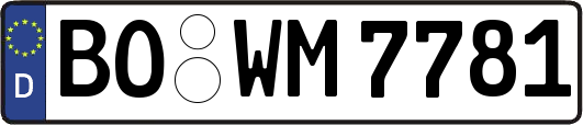 BO-WM7781